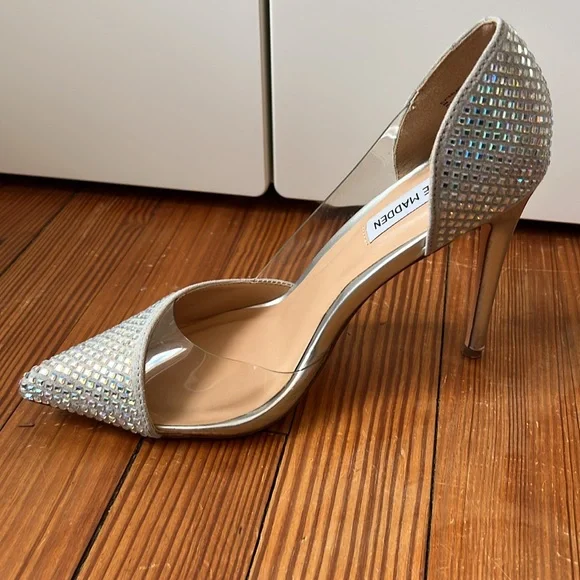 Steve Madden Silver Women's Shoes - Picture 10 of 11